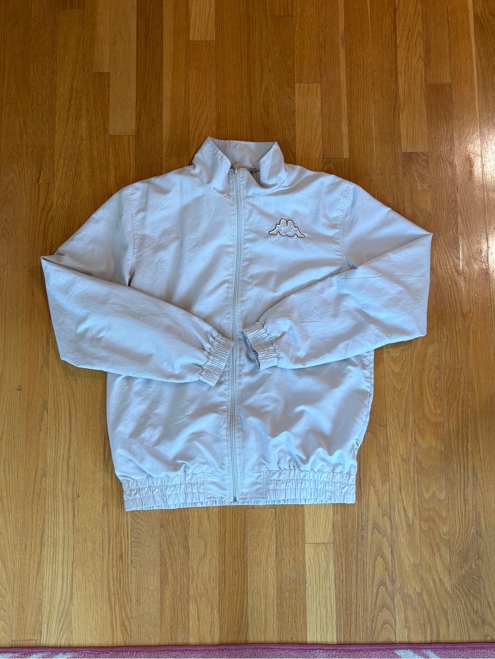 Kappa Light Blue Full-Zip Track Jacket